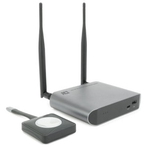 ACT Aero 4K Draadloos Presentatiesysteem (AC7960) | 4K (3840x2160) | USB-C | HDMI | Plug and Play | Multi User | Split Screen