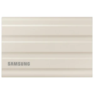 Samsung T7 Shield | Externe SSD | 1TB | USB 3.2 Gen2 | 1.050MB/s Lezen | 1.000MB/s Schrijven | Beige