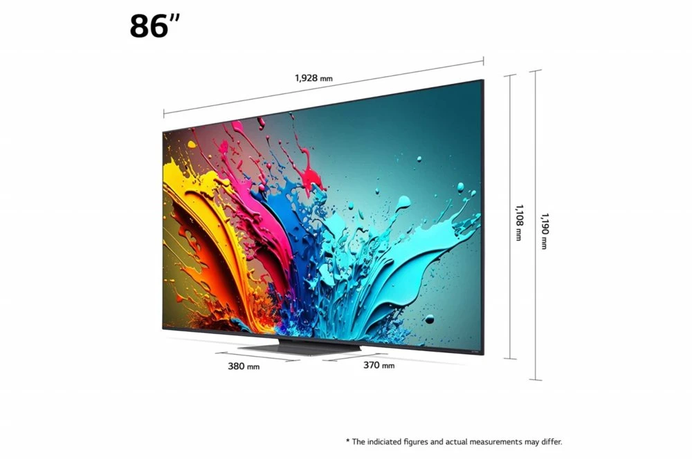 LG 86QNED86T6A | 86" 4K Ultra HD QNED Smart TV | WebOS | HDR10 | 100Hz - Afbeelding 5
