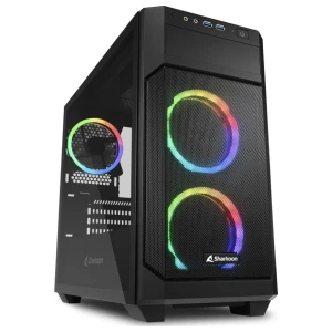 Sharkoon V1000 RGB | Micro Tower Behuizing | Zwart