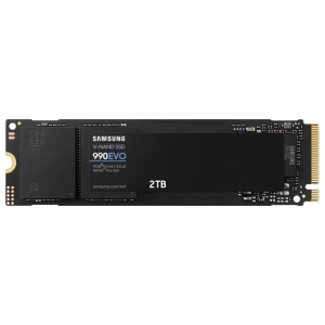Samsung 990 EVO | 2TB NVMe SSD | M.2 | Gen4 | 5.000MB/s Lezen | 4.200MB/s Schrijven
