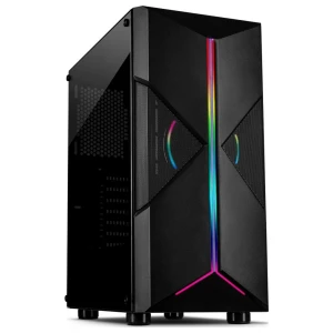 Inter-Tech IT-3306 CAVY RGB | Tower Case | Zwart