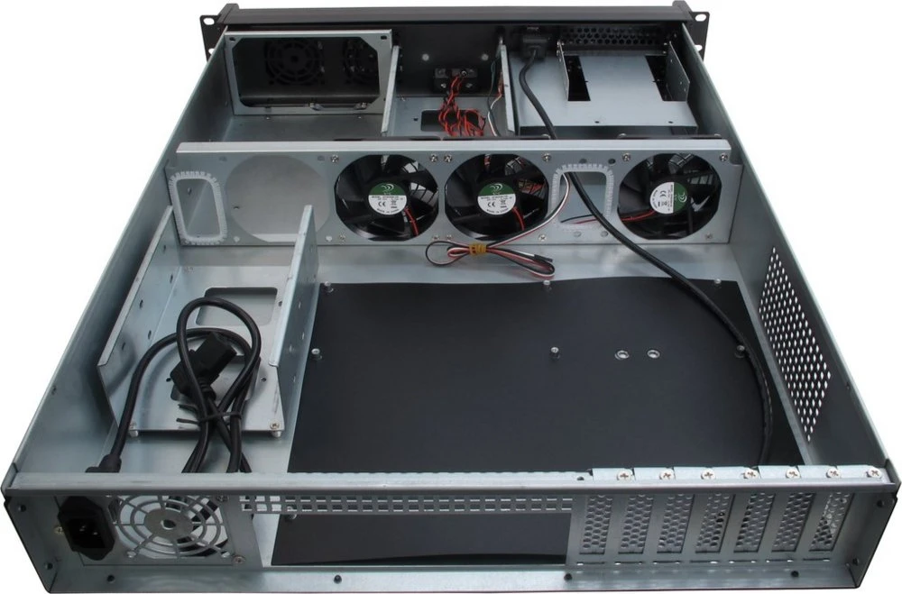 Inter-Tech IPC 2U-2098-SL | Server Rack Case | Zwart - Afbeelding 5