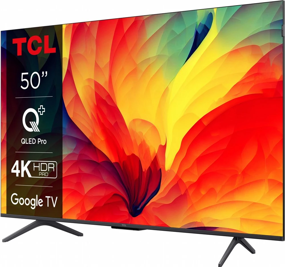 TCL 50QLED780 | 50" 4K Ultra HD QLED Smart TV | Google TV | Quantum Dot | HDR10 | 60Hz - Afbeelding 2