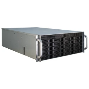 Inter-Tech IPC 4U-4420 | Server Rack Case | Zwart/Roestvrijstaal