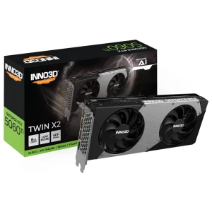 INNO3D GeForce RTX 5060 Ti TWIN X2 | 8GB GDDR7 | DLSS 4 | Videokaart | Nvidia GPU