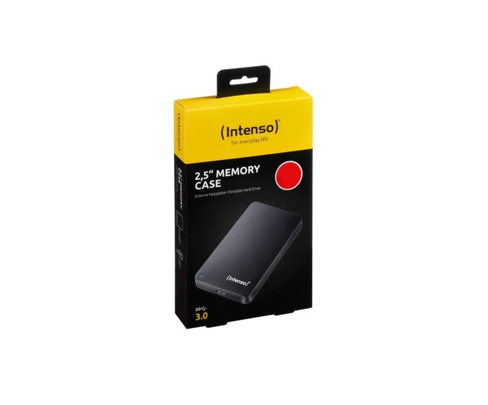 Intenso Memory Case Externe Harde Schijf | 2TB | USB 3.0 | Zwart - Afbeelding 3