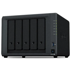 Synology DiskStation DS1522+ NAS | 5 Drive Bays | AMD Ryzen R1600 | 4x Gigabit Ethernet | Desktop | Zwart