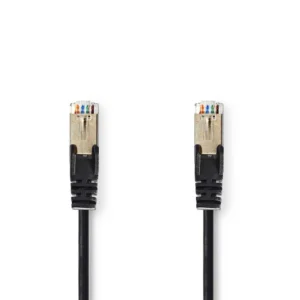 Nedis netwerkkabel | Cat5e | SF/UTP (S-FTP) | 3 m | Zwart | CCGP85121BK30