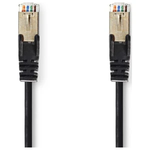 Nedis netwerkkabel | Cat5e | SF/UTP (S-FTP) | 3 m | Zwart | CCGP85121BK30