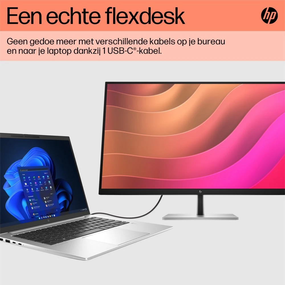 HP E32k G5 32" | 3840 x 2160 4K IPS | 60Hz | USB-C | Monitor - Afbeelding 6