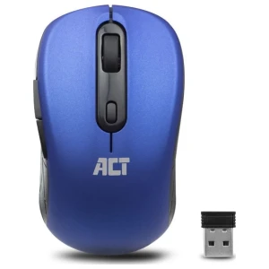 ACT AC5140 | Draadloze Muis | Links- en Rechtshandig | RF | 1600 DPI | Blauw/Zwart