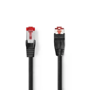 Nedis SF/UTP Cat 6 Netwerkkabel | 1 m | Zwart