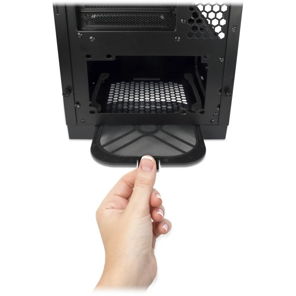 Inter-Tech X-908 Infini2 | Infinity Mirror | Tower Case | USB-C | Zwart - Afbeelding 10
