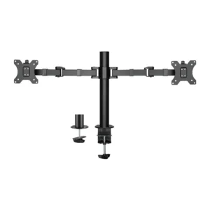 ACT AC8326 | Verstelbare Monitor-bureaubeugel | Tot 32" | Max 12kg | VESA 100x100 | 2 Monitoren