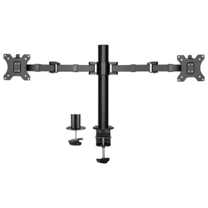 ACT AC8326 | Verstelbare Monitor-bureaubeugel | Tot 32" | Max 12kg | VESA 100x100 | 2 Monitoren