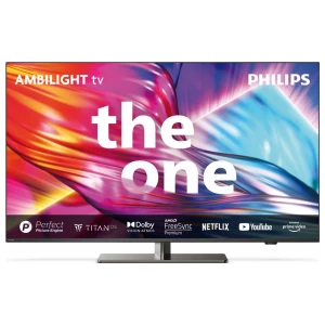 Philips The One 55PUS8949 | 55" 4K Ultra HD LED Ambilight Smart TV | Titan OS | Dolby Vision | AI Sound | 144Hz
