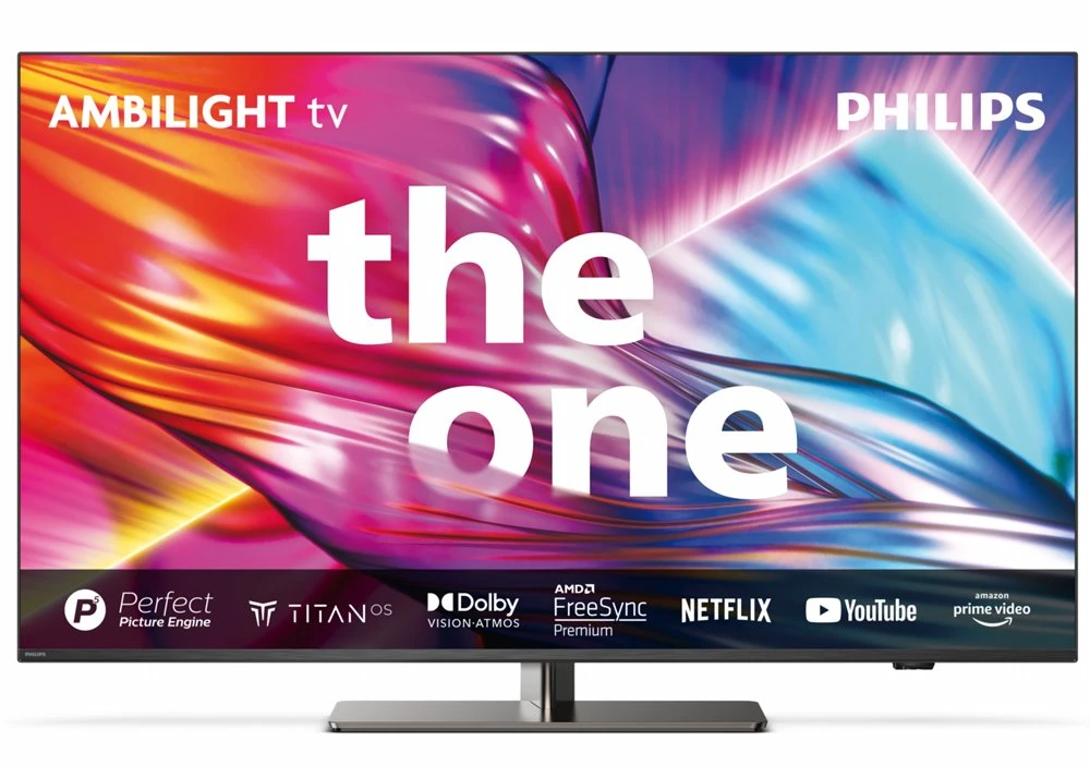 Philips The One 65PUS8949/12 | 65'' Ultra HD 4K | LED Smart TV | Wifi | Titan OS | HDR10+ | 144Hz