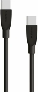 Mobiparts USB C naar USB C Kabel | 3A 60W | 2 Meter | Zwart