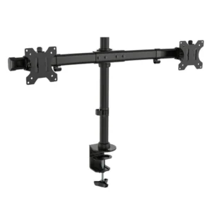 ACT AC8315 | In Hoogte Verstelbare Monitor-bureaubeugel | Tot 27" | Max 7kg | VESA 100x100 | 2 Monitoren