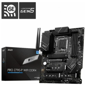 MSI PRO Z790-P WIFI | Socket LGA 1700 | Intel Z790 | 4xDDR5 | ATX | Moederbord