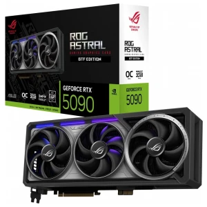 ASUS ROG Astral GeForce RTX 5090 O32G BTF Gaming | 32 GB GDDR7 VRAM | 4K Gaming & AI | Videokaart | GPU | Nvidia