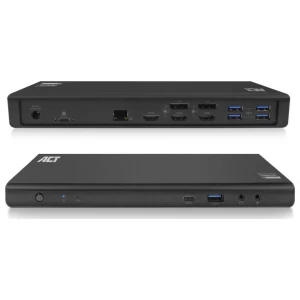 ACT AC7048 | Docking Station & Poortreplicator | USB-C 3.2 Gen 1 | Zwart