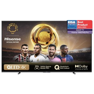 Hisense 100E7NQ PRO 100'' | Ultra HD 4K | QLED Smart TV | Wifi | VIDAA U | Local Dimming | Dolby Vision | 144Hz