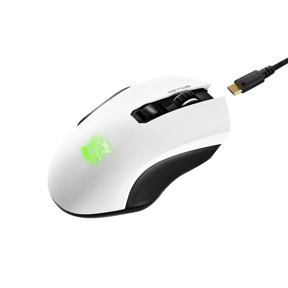Sharkoon Skiller SGM3 | Draadloze Gaming Muis | Rechtshandig | RF + USB-A | 6000 DPI | Zwart - Afbeelding 4