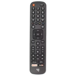 SBOX RC-01405 | Afstandsbediening | Geschikt voor Hisense TV's | Zwart