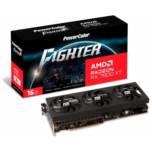 PowerColor Radeon RX 7800XT | 16 GB GDDR6 VRAM | Videokaart | GPU | AMD