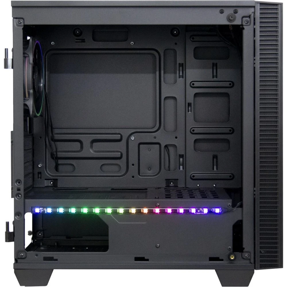 Inter-Tech X-608 Infinity | Micro Tower Behuizing | Zwart - Afbeelding 5