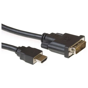 ACT AC7520 | HDMI naar DVI-D Kabel | 2 m | Zwart