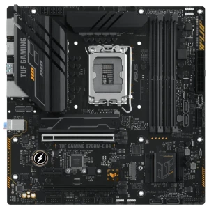 ASUS TUF GAMING B760M-E D4 | Socket LGA 1700 | Intel B760 | 4xDDR4 | Micro-ATX | Moederbord