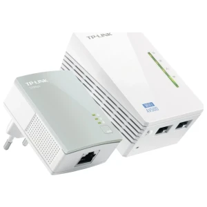 TP-Link TL-WPA4220KIT | AV500 Powerline Adapter Set | 500 Mbps | Wi-Fi N300 | Fast Ethernet | Starter Kit