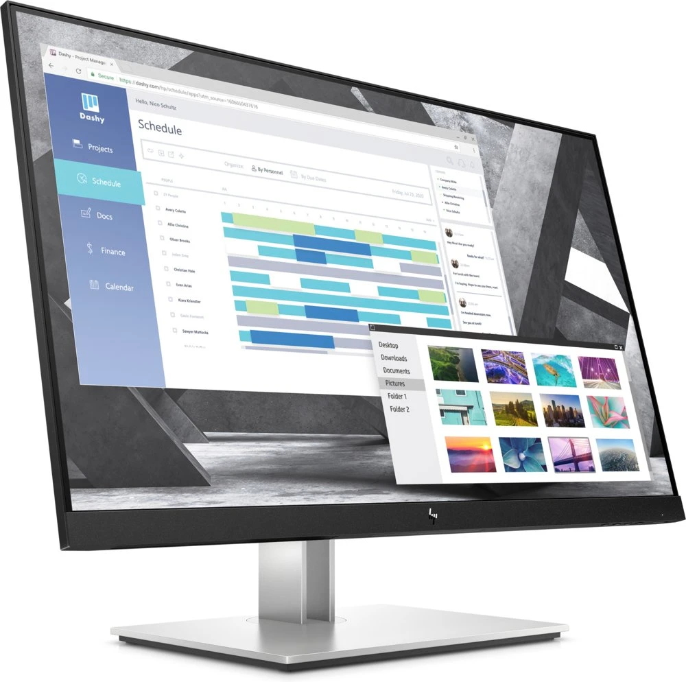 HP E27q G4 27" | 2560 x 1440 IPS | 60Hz | Monitor - Afbeelding 3