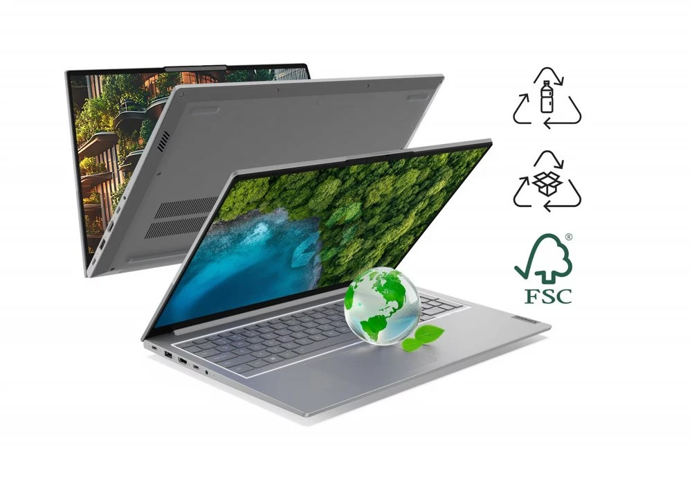 Lenovo ThinkBook 16 G8 | 16" WUXGA IPS (1920x1200) | Intel Core Ultra 5 225U | 16GB DDR5 RAM | 512GB SSD | Windows 11 Professional | Grijs - Afbeelding 2