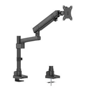 ACT AC8327 | Verstelbare Monitor-bureaubeugel | Tot 40" | Max 12kg | VESA 100x100 | 1 Monitor