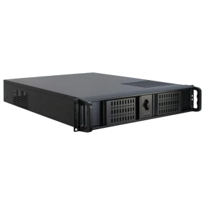 Inter-Tech IPC 2U-2098-SL | Server Rack Case | Zwart