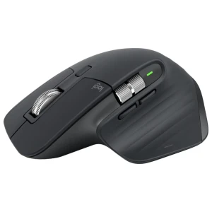 Logitech MX Master 3S | Draadloze Muis | RF-Draadloos + Bluetooth | 8000 DPI | Grafiet