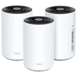 TP-Link Deco PX50 (3-pack) | Dual-band WiFi 6 Mesh Router (2.4 GHz / 5 GHz) | Powerline | Wit