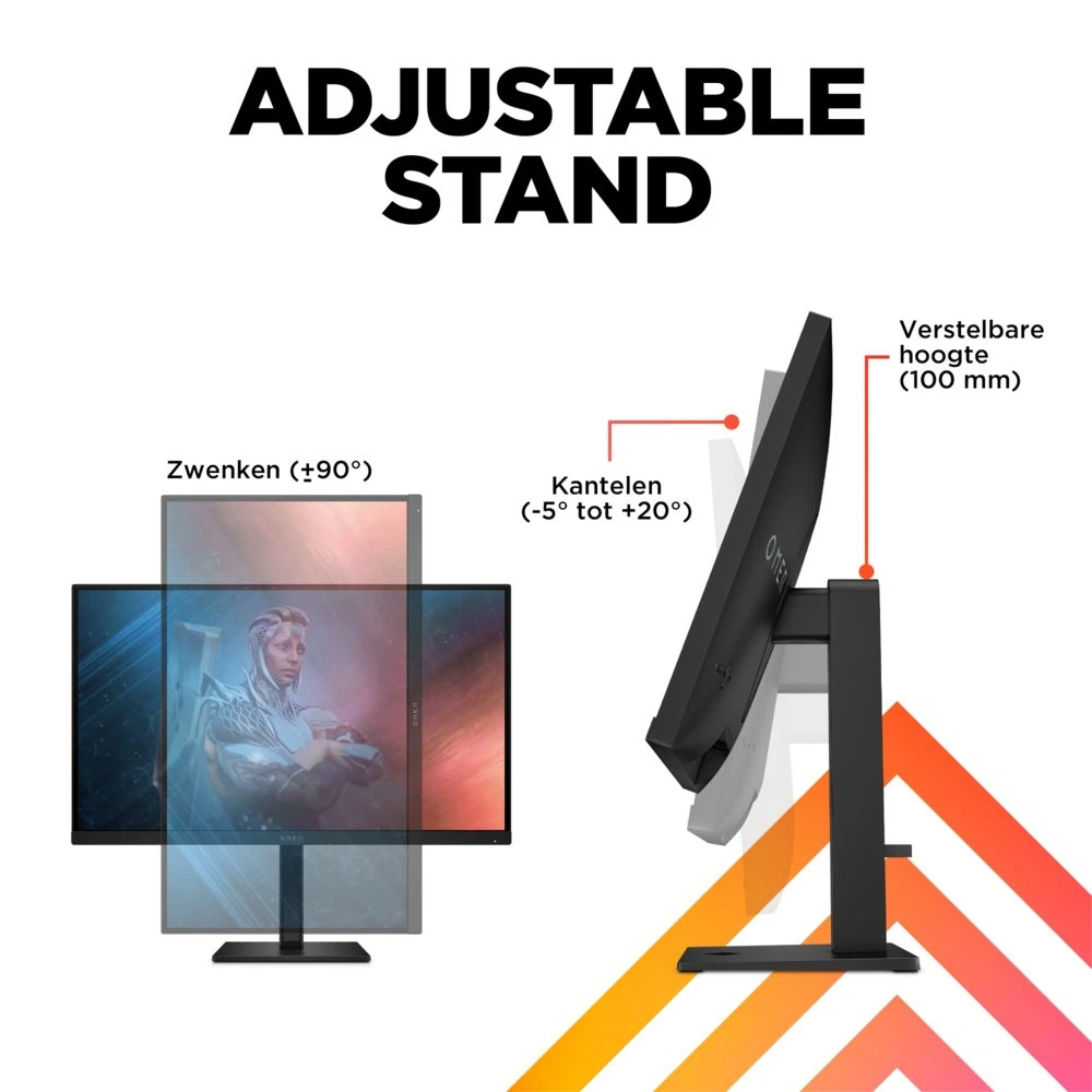 HP Omen 780F9AA 27" | 1920 x 1080 IPS | 165Hz | Gaming Monitor - Afbeelding 10