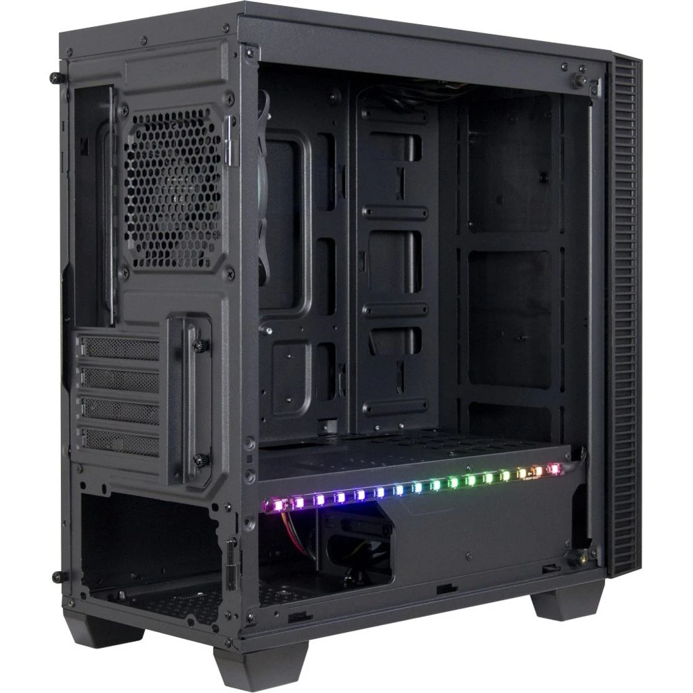 Inter-Tech X-608 Infinity | Micro Tower Behuizing | Zwart - Afbeelding 8