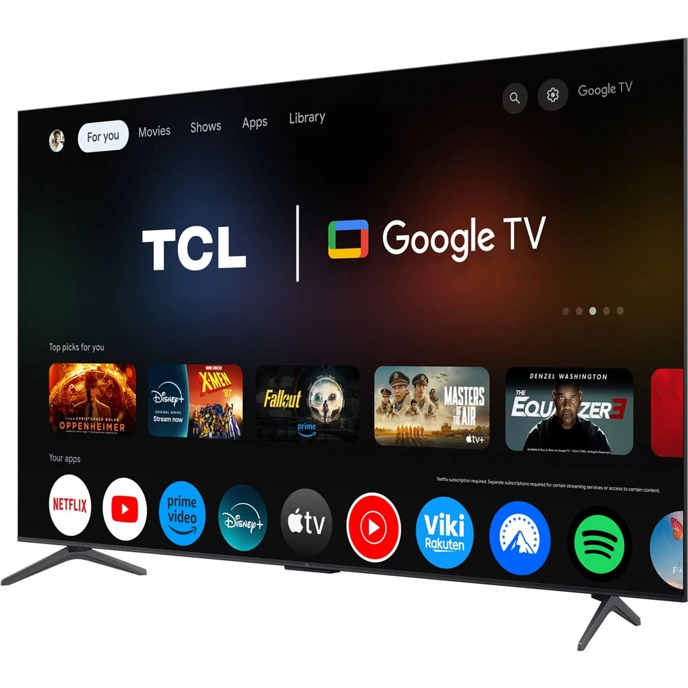 TCL 65C6KS | 65" 4K Ultra HD QD-Mini LED Smart TV | Google TV | Dolby Vision IQ | 60Hz (2025) | OPEN BOX - Afbeelding 2