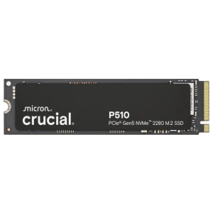 Crucial P510 | 2TB NVMe SSD | M.2 | Gen5 | 11.700MB/s Lezen | 9.500MB/s Schrijven