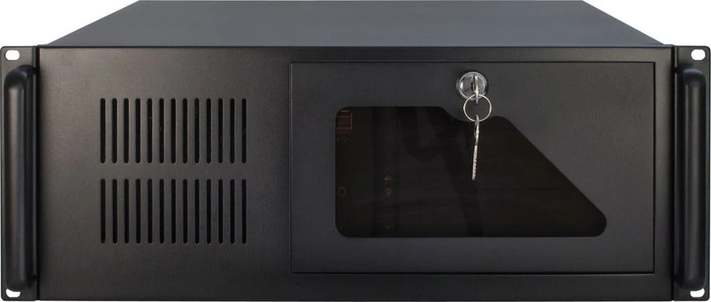 Inter-Tech IPC 4U-4088-S | Server Rack Case | Zwart - Afbeelding 3