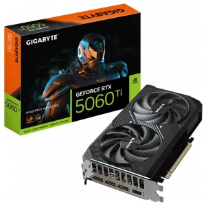 Gigabyte GeForce RTX 5060 Ti WINDFORCE MAX OC | 16GB GDDR7 VRAM | Videokaart | GPU | Nvidia