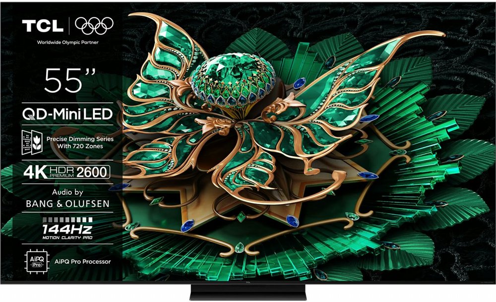 TCL 55Q7C | 55" 4K Ultra HD QD-MiniLED | 120Hz | Google TV | Dolby Vision | HDMI 2.1 | Smart TV