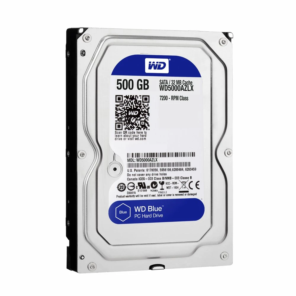 Western Digital Blue HDD 3.5" | 500GBB SATA III | 7200RPM - Afbeelding 2