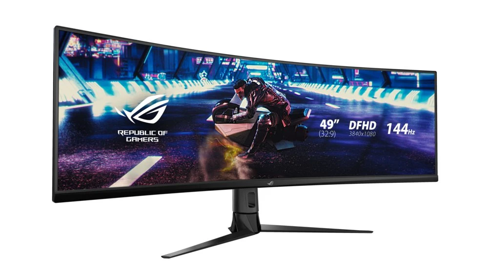 ASUS ROG Strix XG49VQ 49" | 3840 x 1080 VA | 144Hz | Curved Gaming Monitor - Afbeelding 2